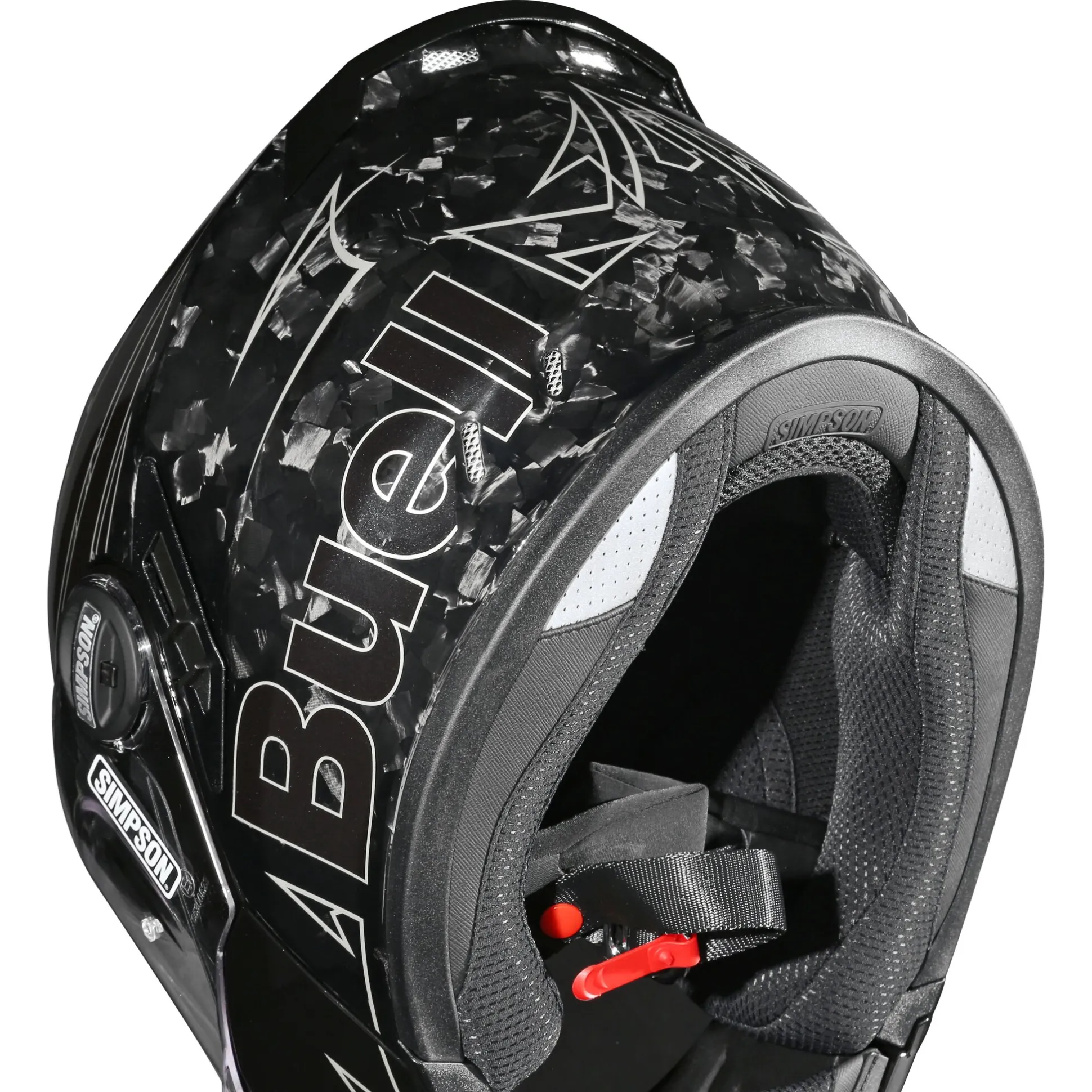 Buell Motorcycles Mod Bandit Helmet - Forged Carbon Fiber - Extra Small
