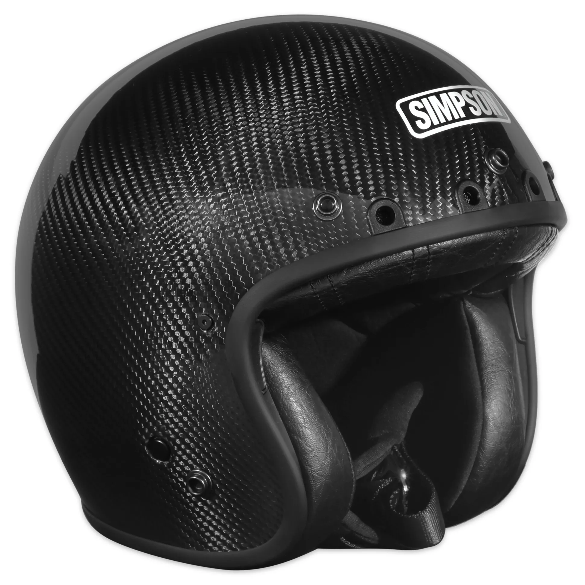 Chopper Helmet - Carbon Fiber - Extra Small
