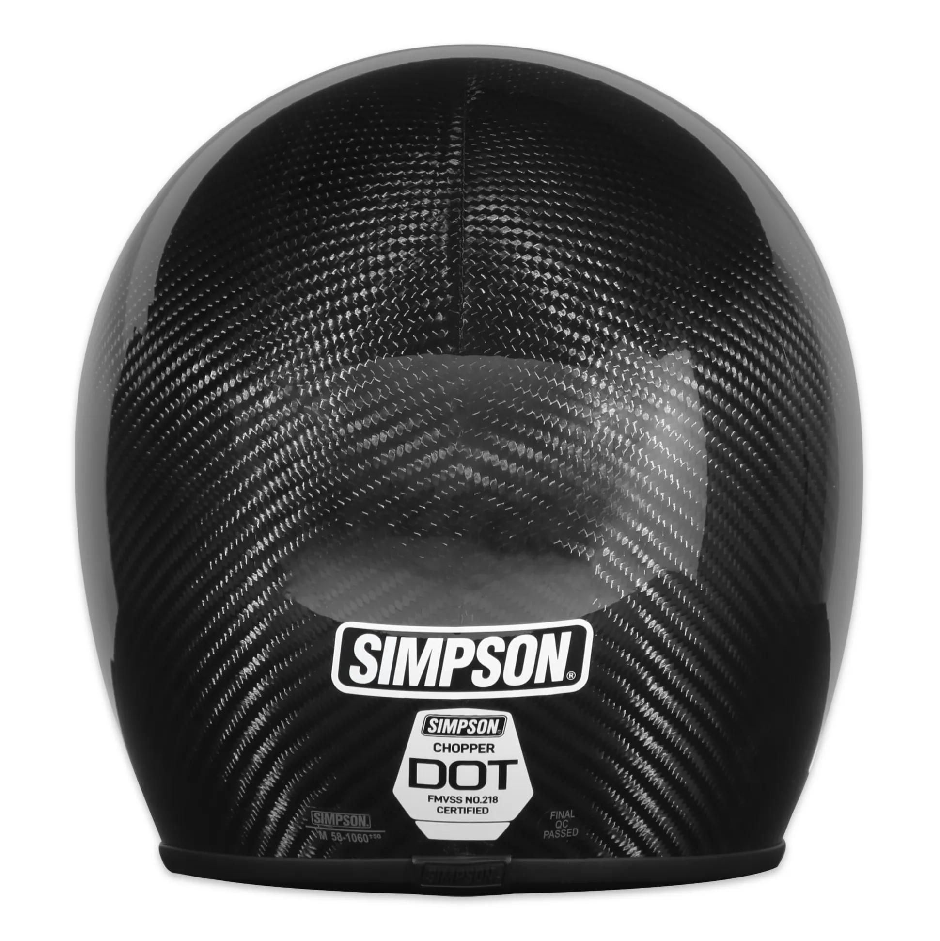 Chopper Helmet - Carbon Fiber - Extra Small