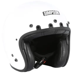 Chopper Helmet - White - Extra Large