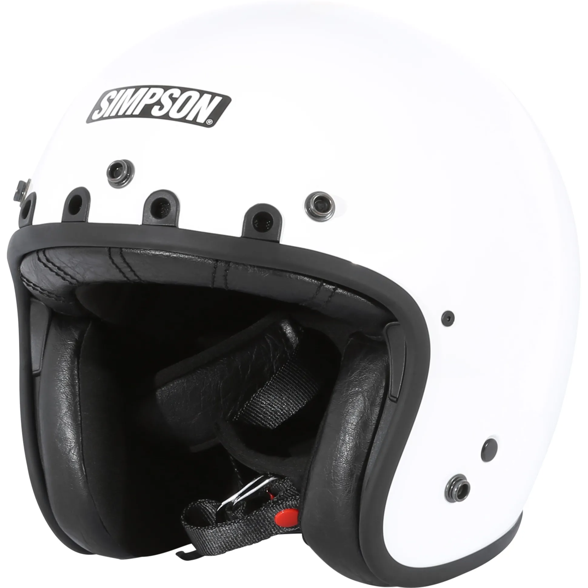 Chopper Helmet - White - Extra Large