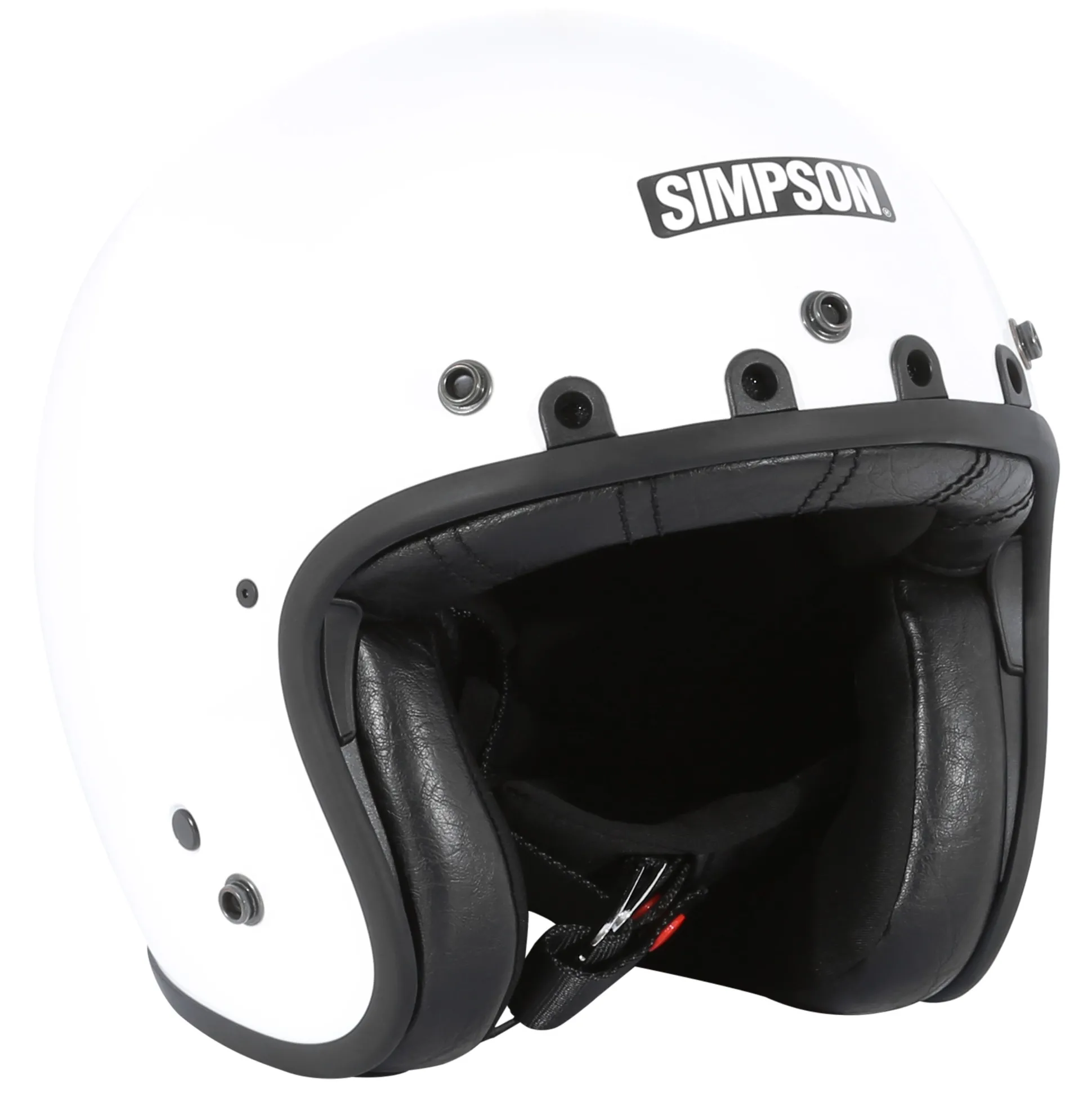 Chopper Helmet - White - Extra Small