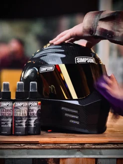 Helmet Care Kit by Simpson - Clean, Refresh, Protect