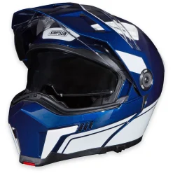 Journey Bandit Helmet - Blue/White - Double Extra Large