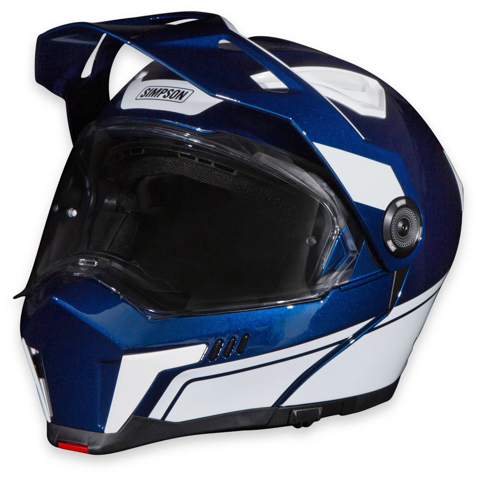Journey Bandit Helmet - Blue/White - Large