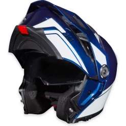 Journey Bandit Helmet - Blue/White - Large