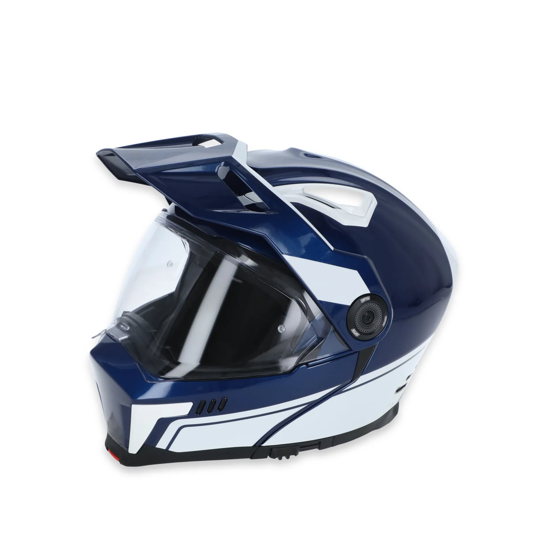 Journey Bandit Helmet - Blue/White - Large