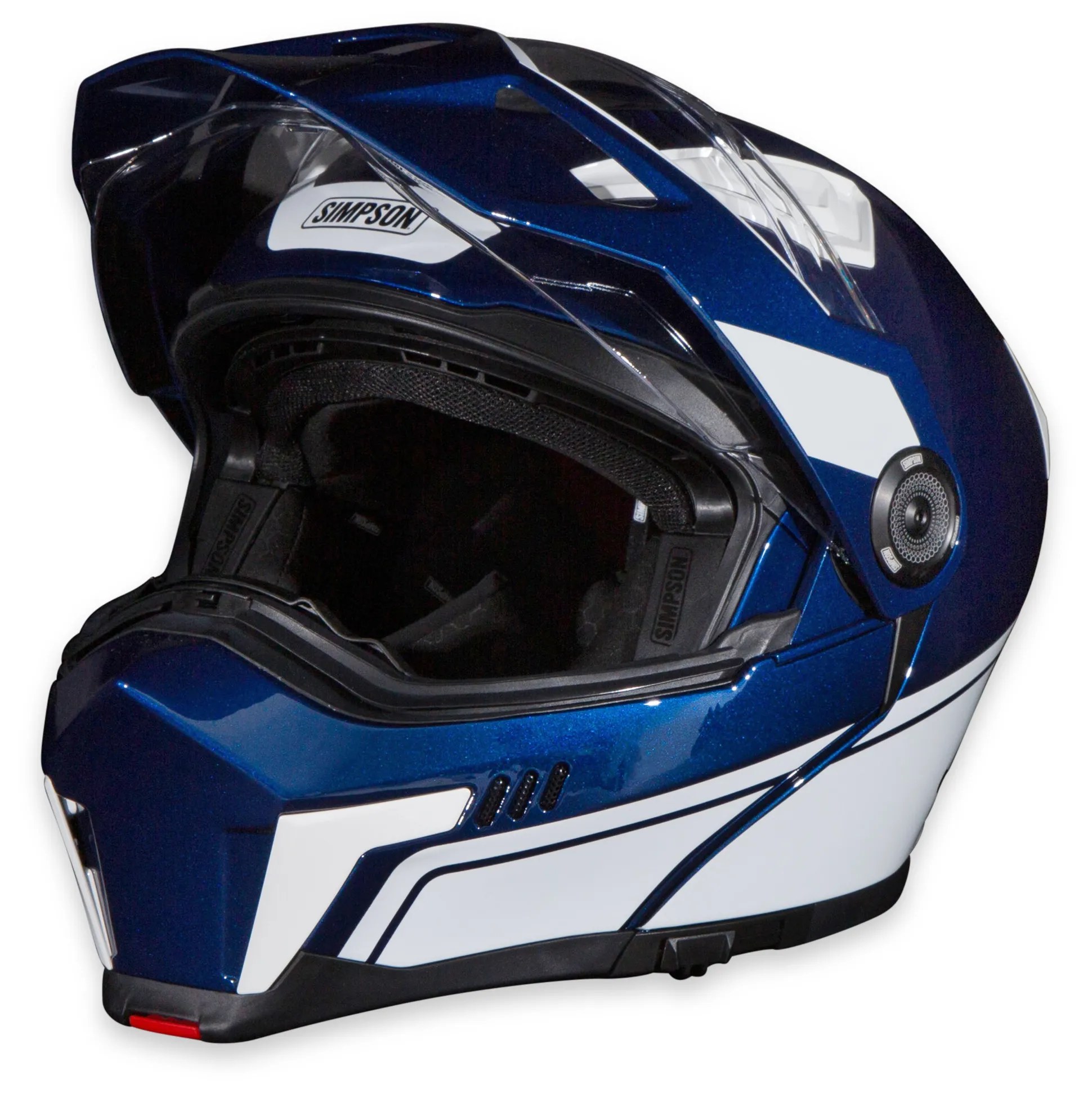 Journey Bandit Helmet - Blue/White - Medium