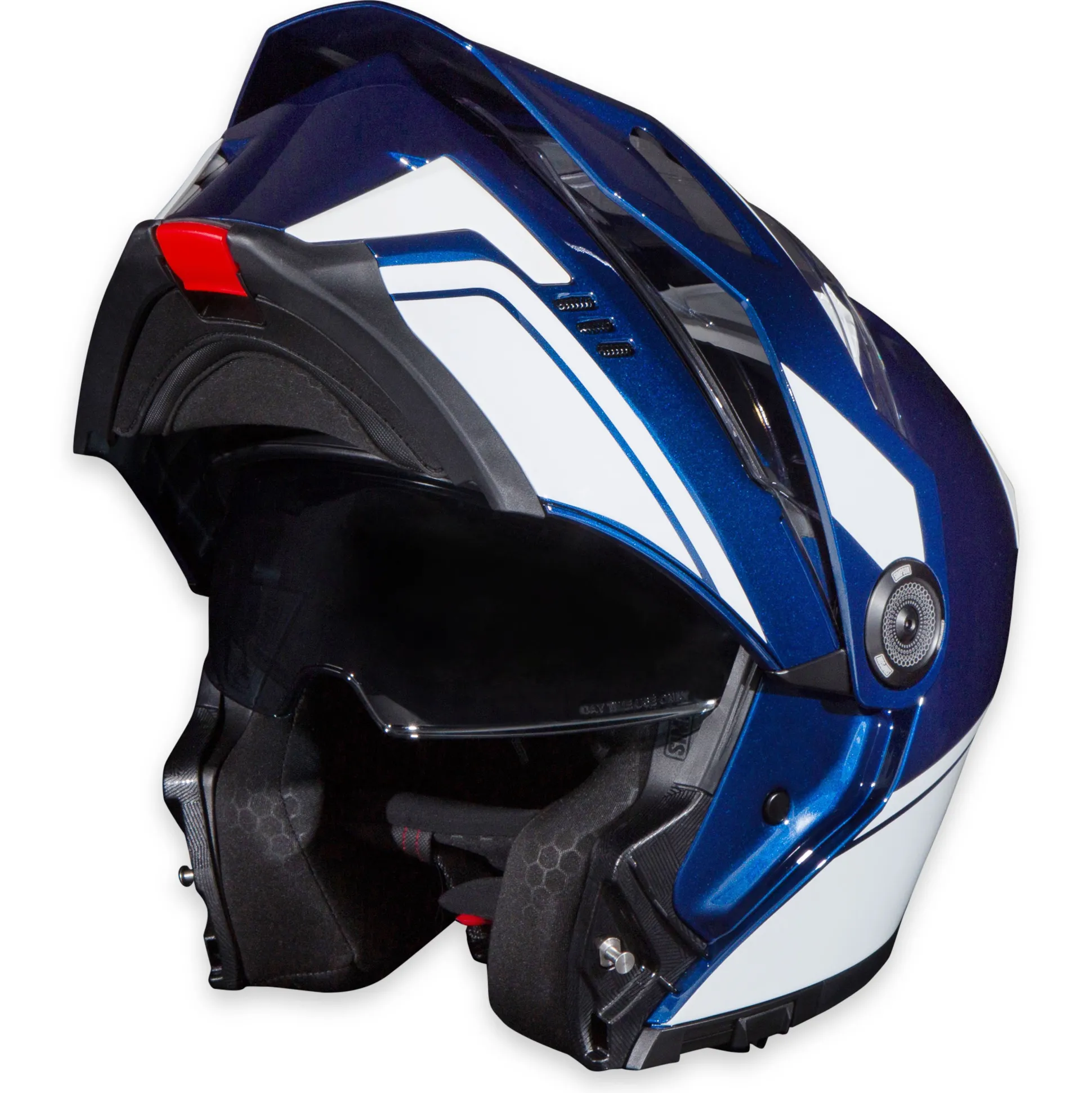 Journey Bandit Helmet - Blue/White - Medium