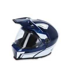 Journey Bandit Helmet - Blue/White - Small