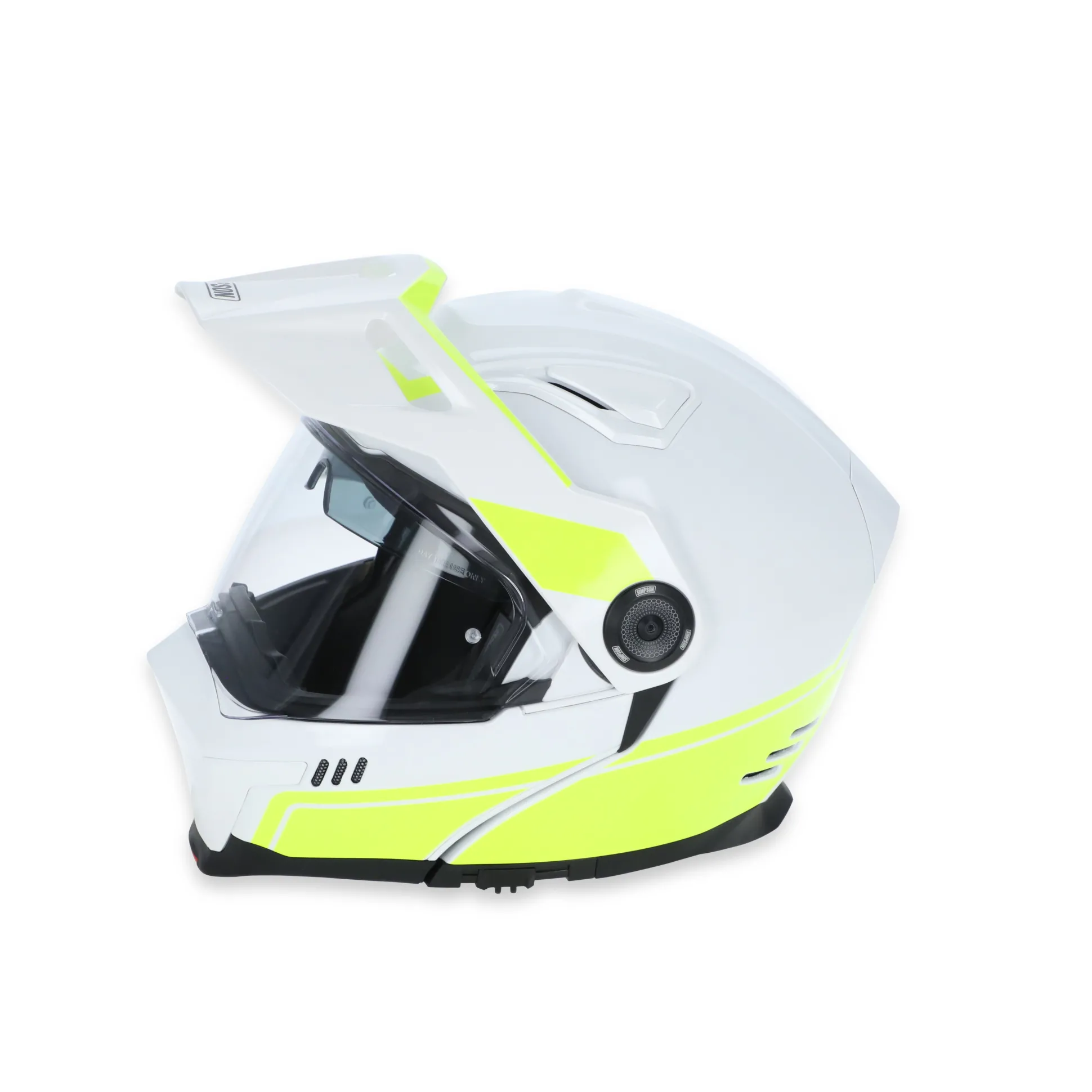 Journey Bandit Helmet - Yellow/White - Medium