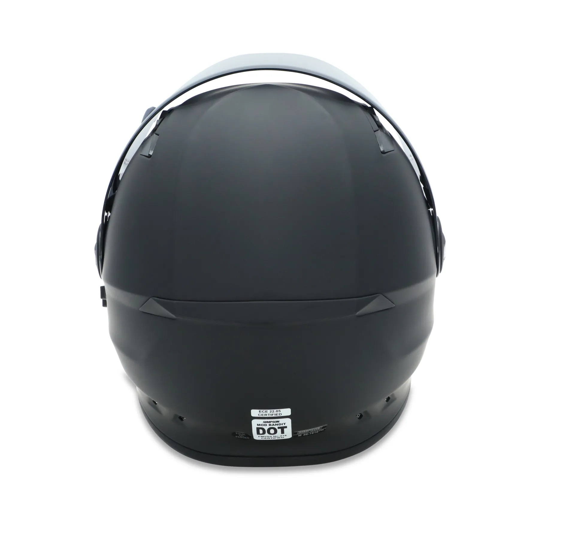 Mod Bandit Helmet - Flat Black - Double Extra Large