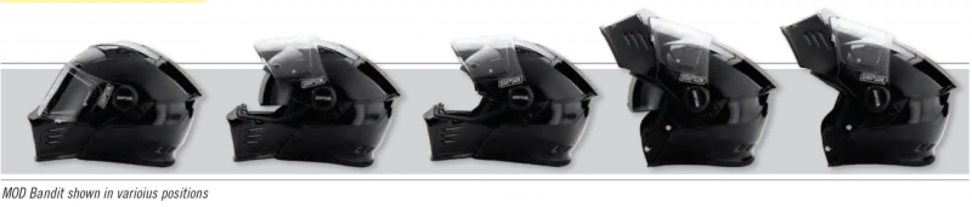 Mod Bandit Helmet - White - Large