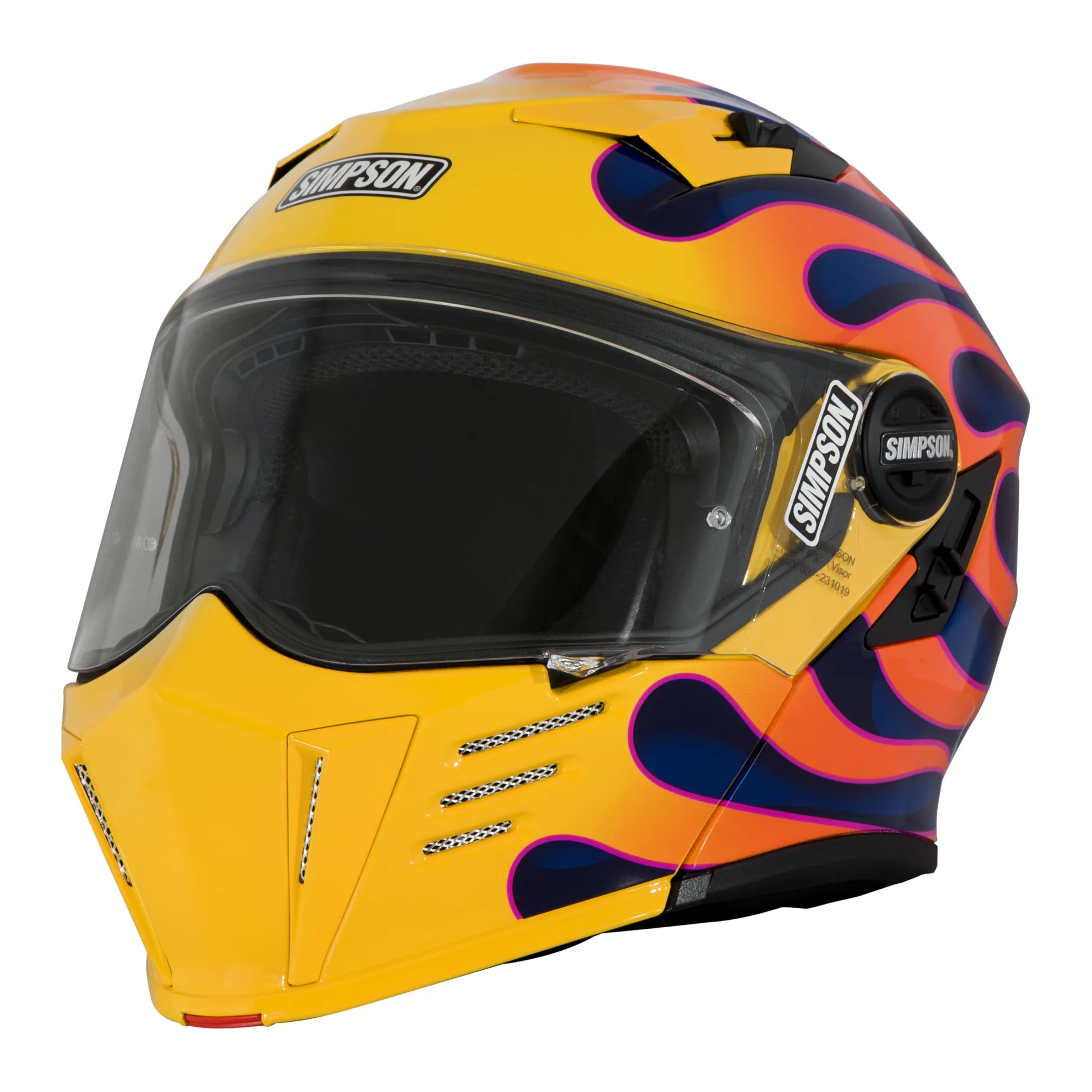 Mod Bandit Helmet - Wildfire Yellow - Large