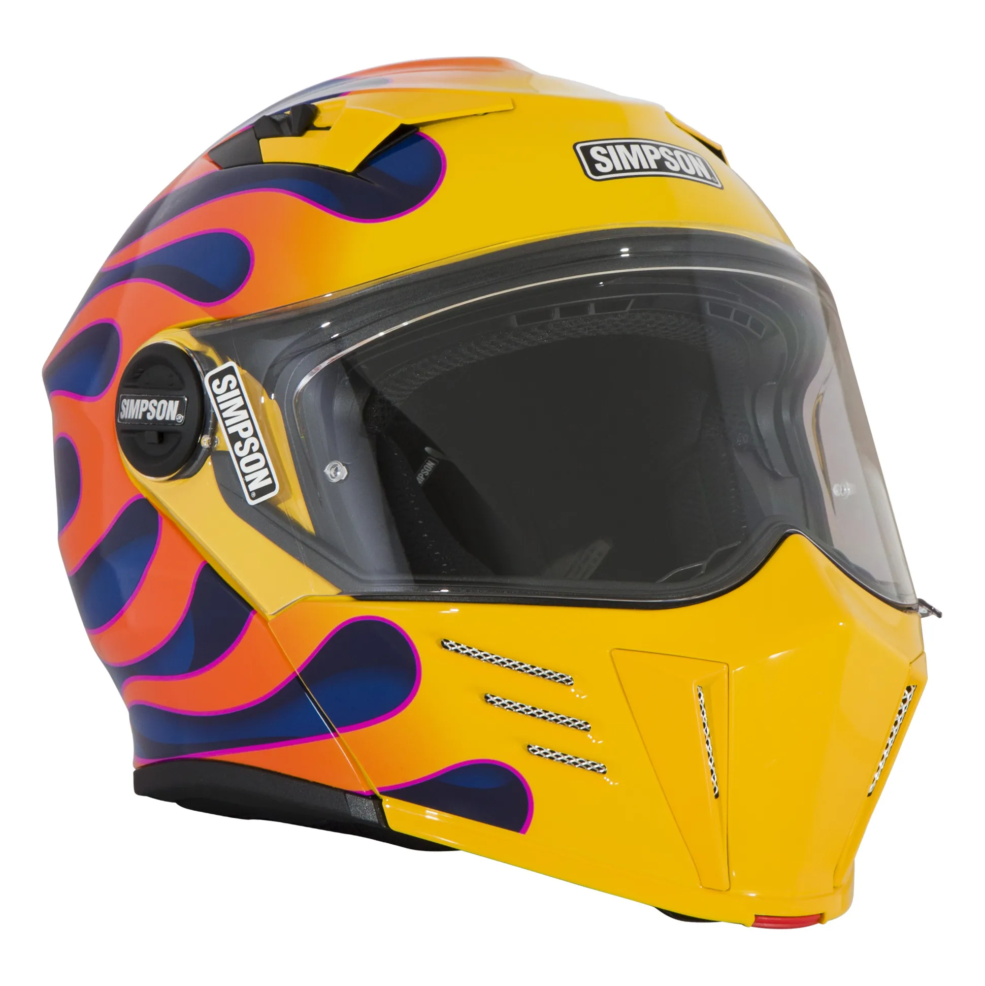 Mod Bandit Helmet - Wildfire Yellow - Large