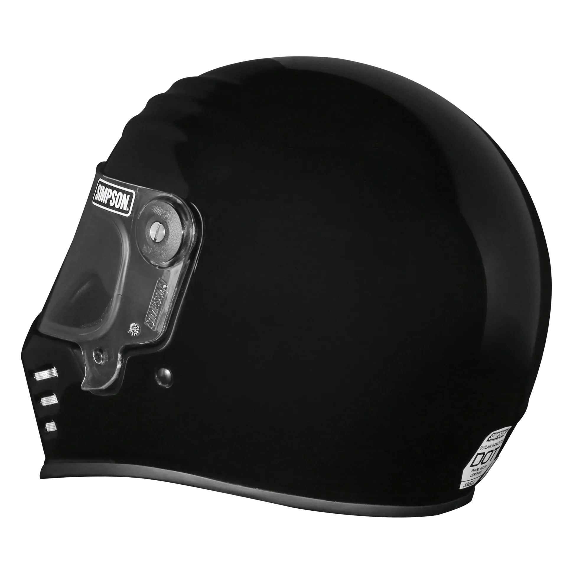 Outlaw Bandit 3.0 Helmet - Black - Extra Small