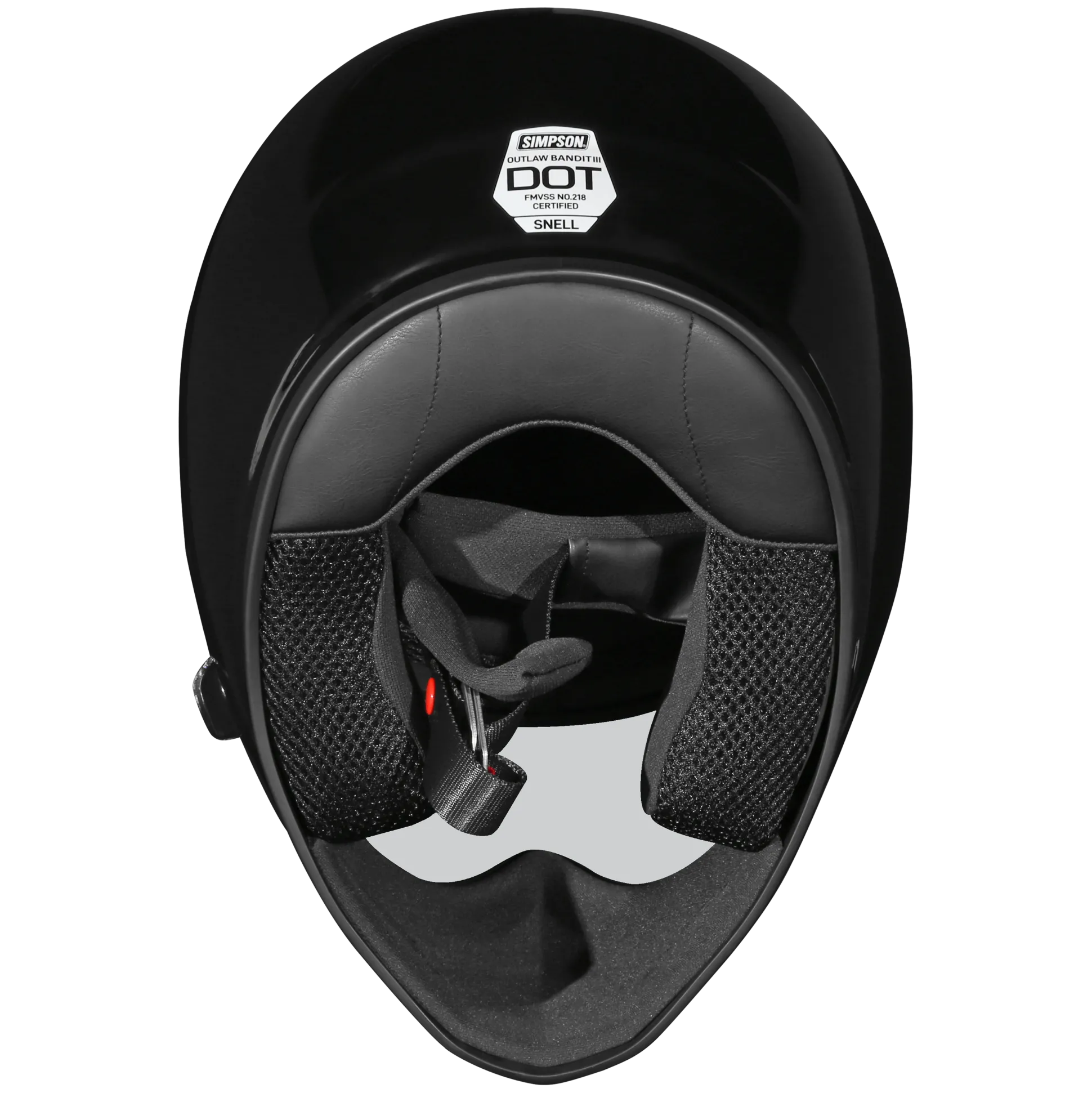 Outlaw Bandit 3.0 Helmet - Black - Medium