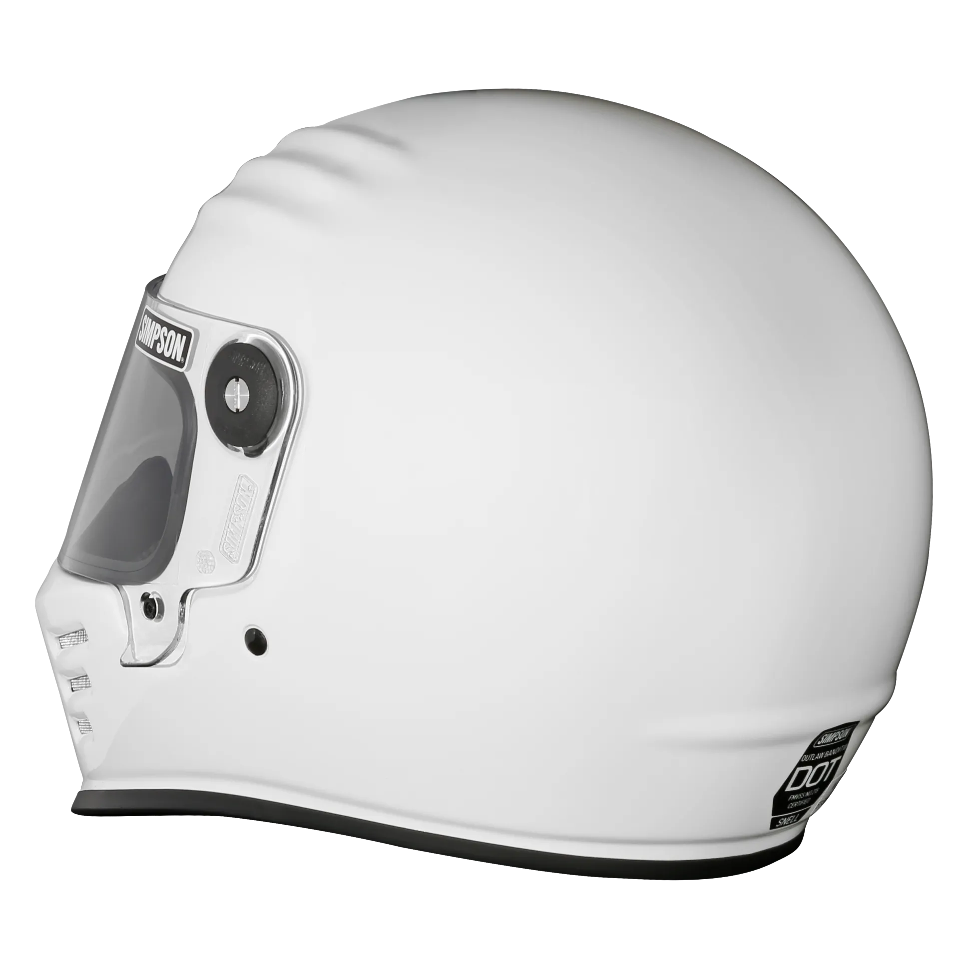 Outlaw Bandit 3.0 Helmet - White - Double Extra Large