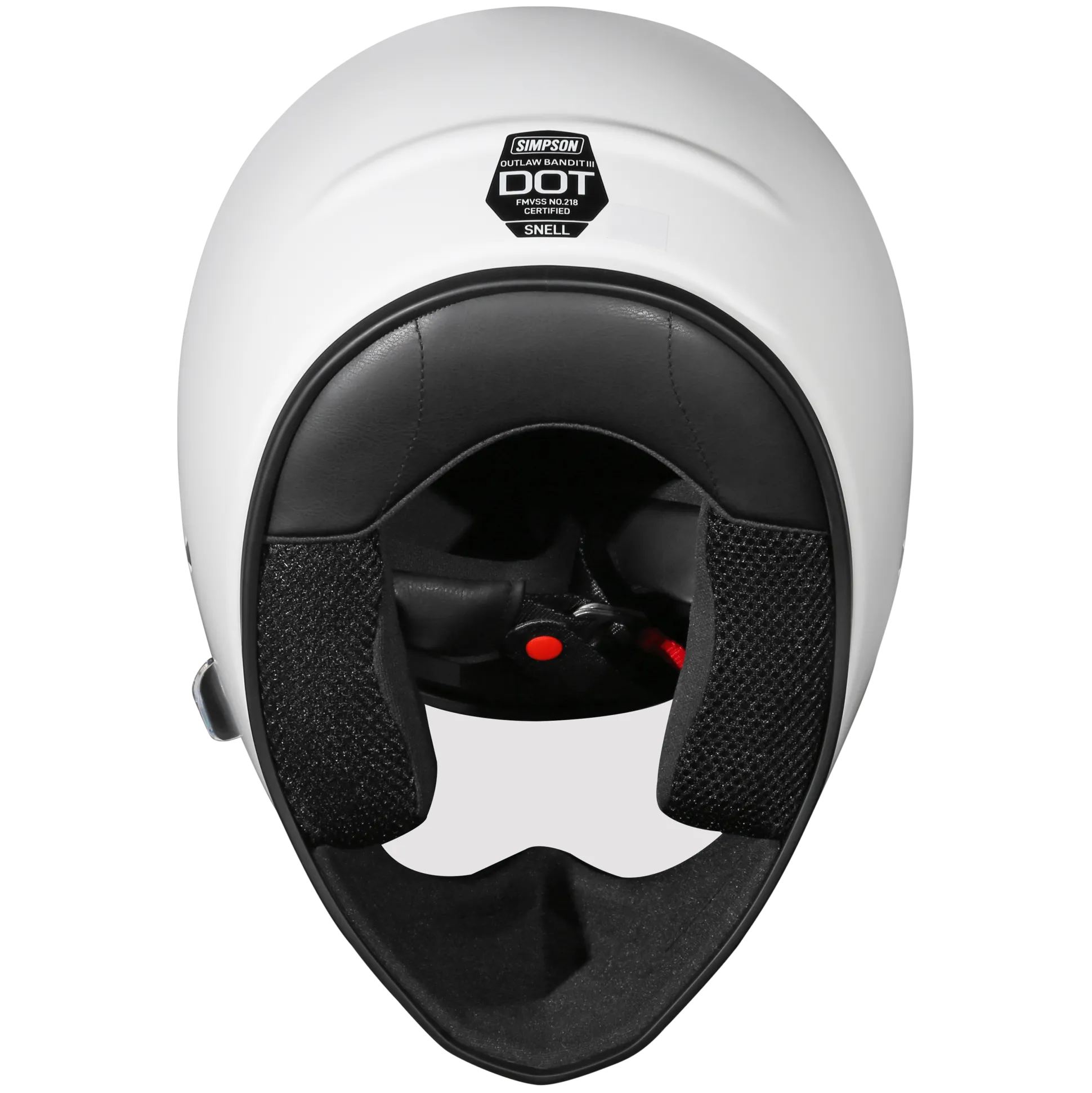 Outlaw Bandit 3.0 Helmet - White - Medium