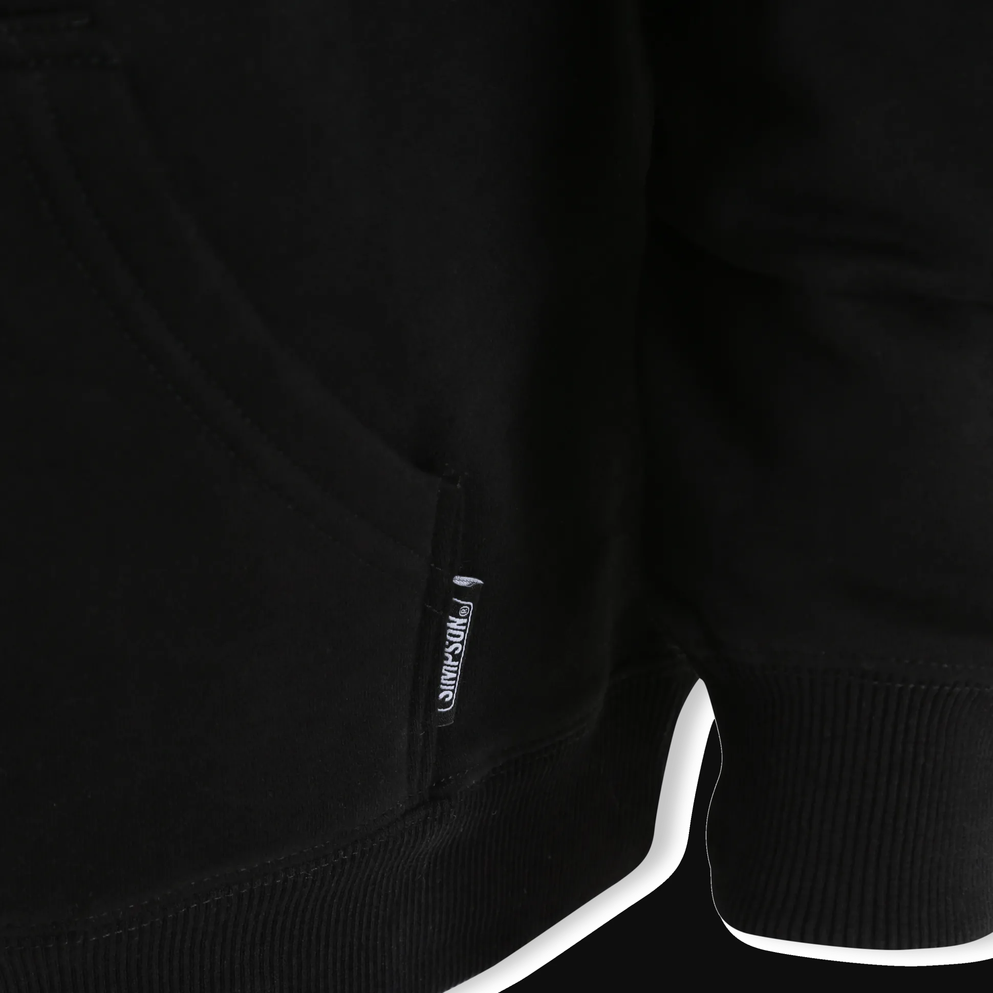 Racing Stripes Hoodie L