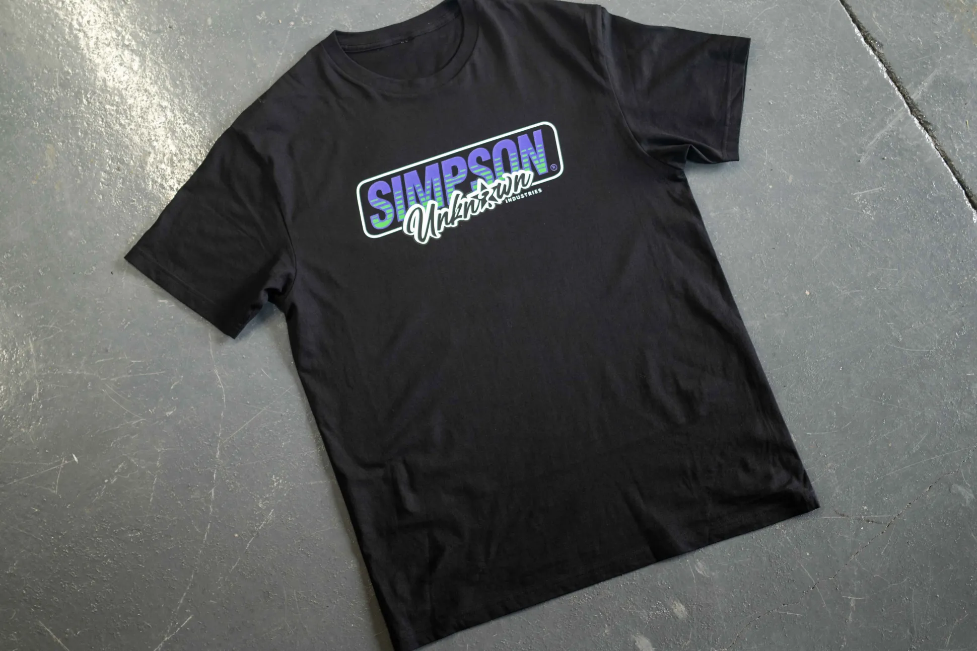 SIMPSON Logo Tee Shirt Small SIMPSON LOGO TEE SHIRT SM