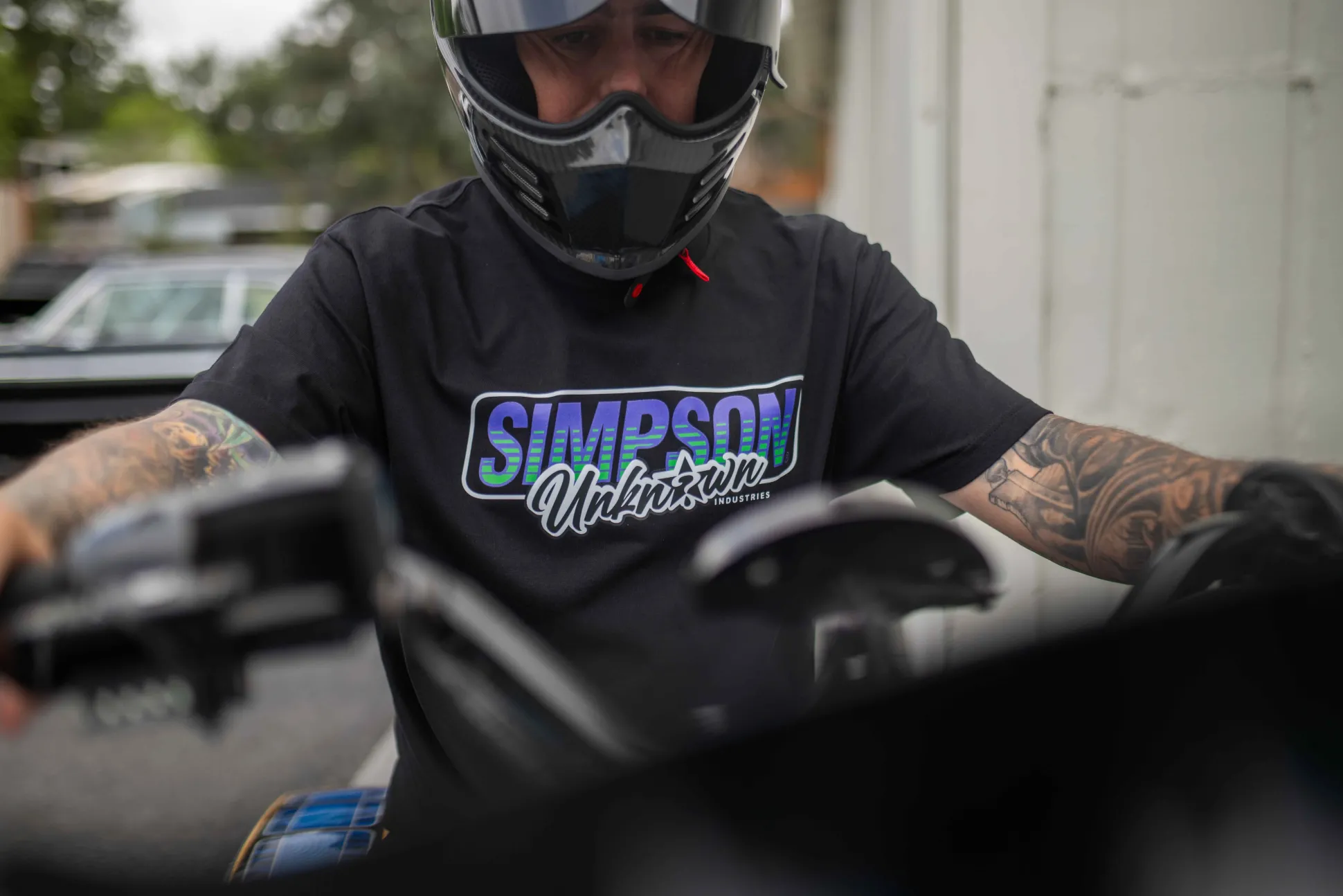 SIMPSON Logo Tee Shirt Small SIMPSON LOGO TEE SHIRT SM