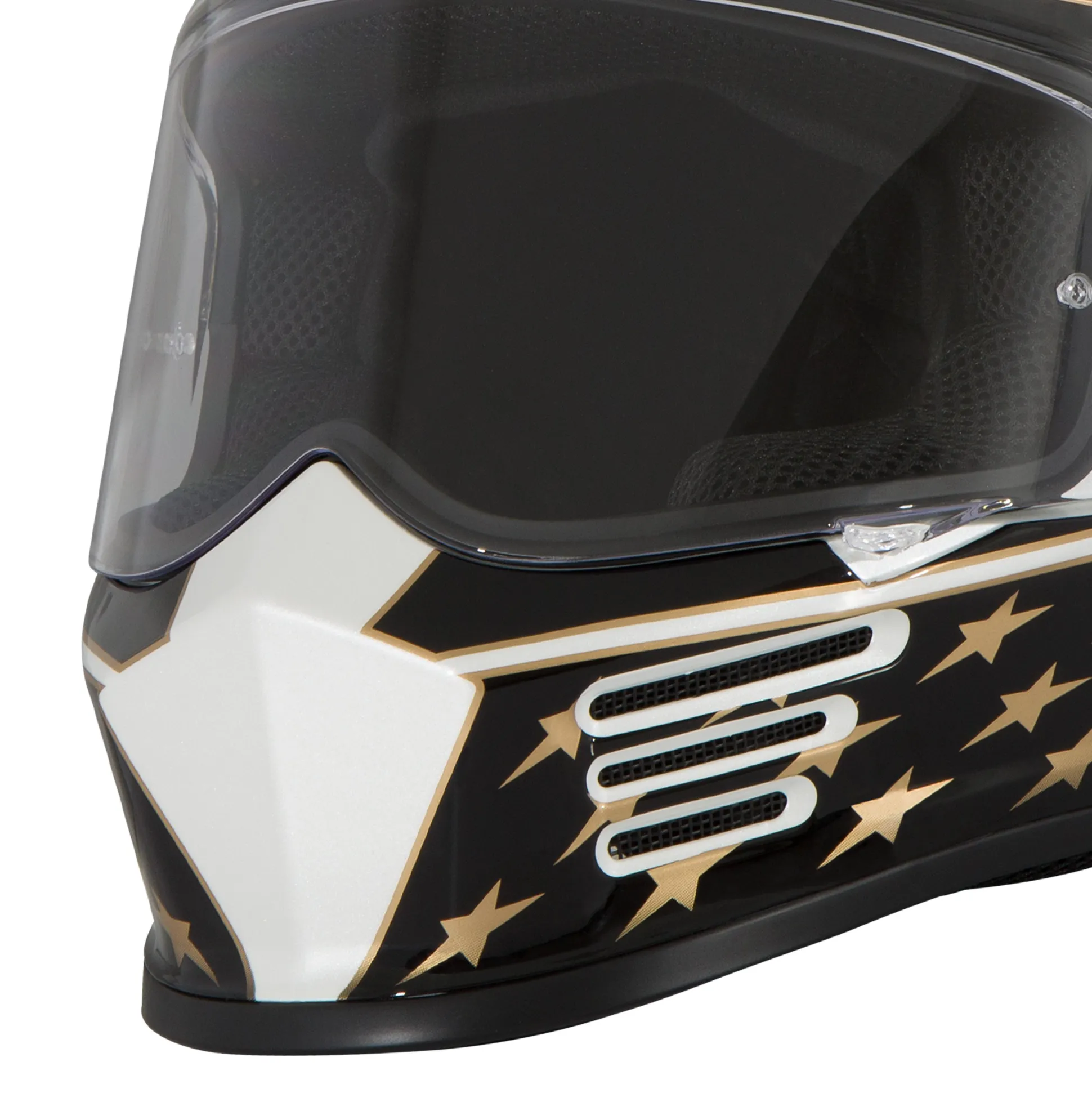 Speed Bandit Helmet - Americana Gold - Small
