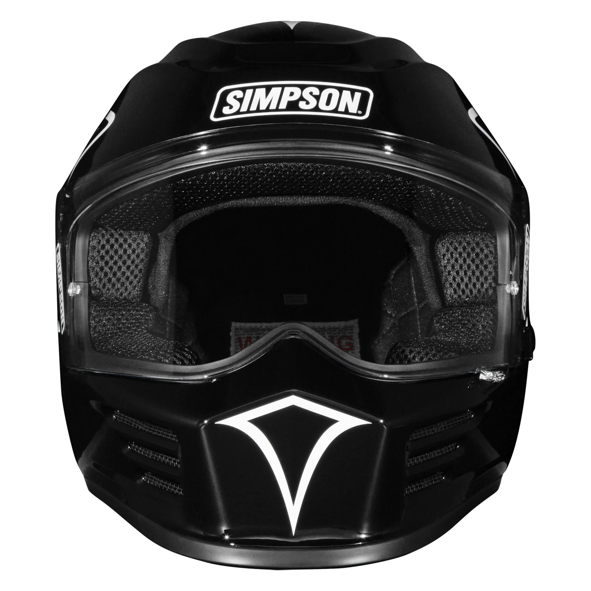 Speed Bandit Helmet - 12 O'clock Black - Extra Small