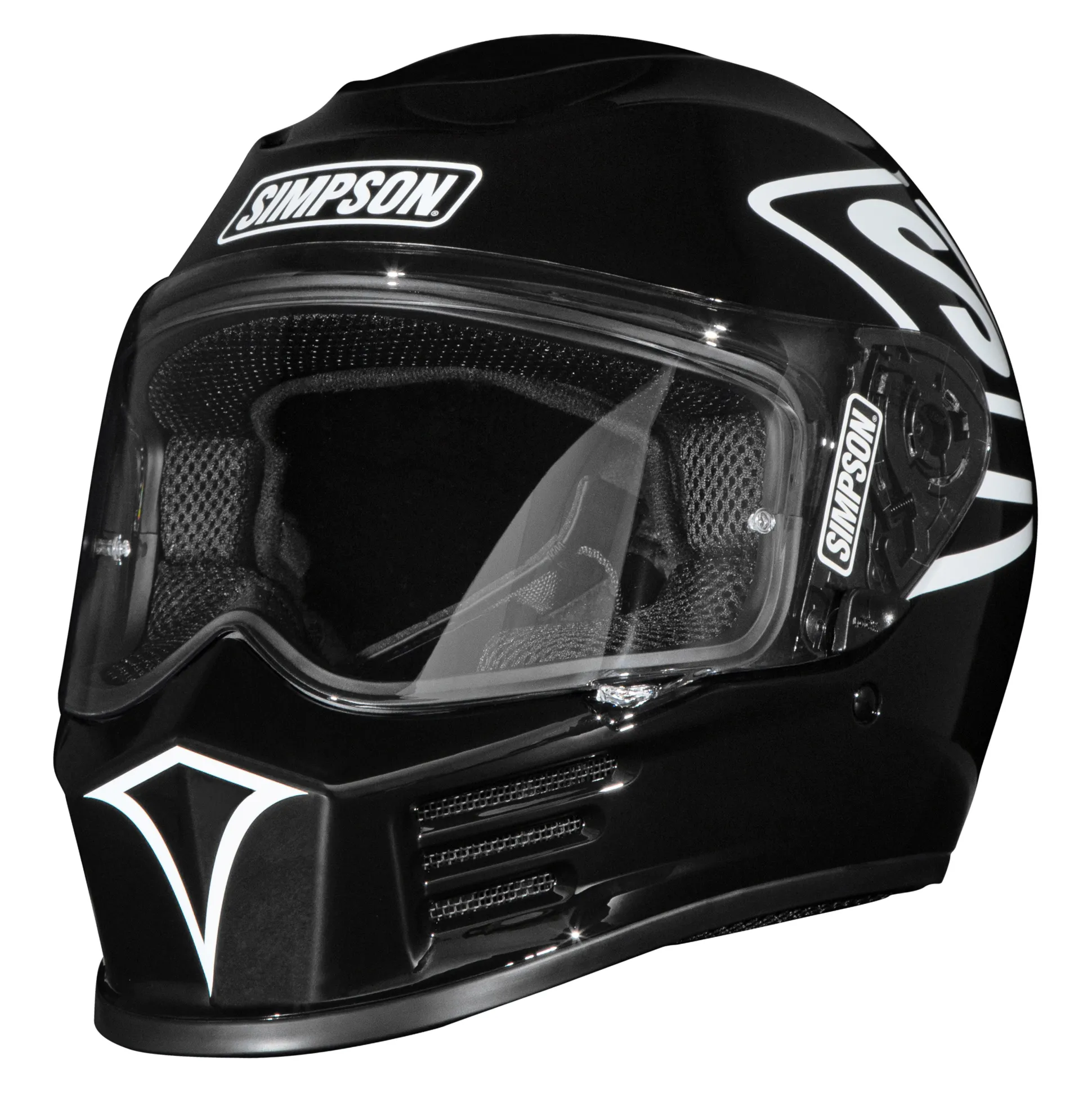 Speed Bandit Helmet - 12 O'clock Black - Medium