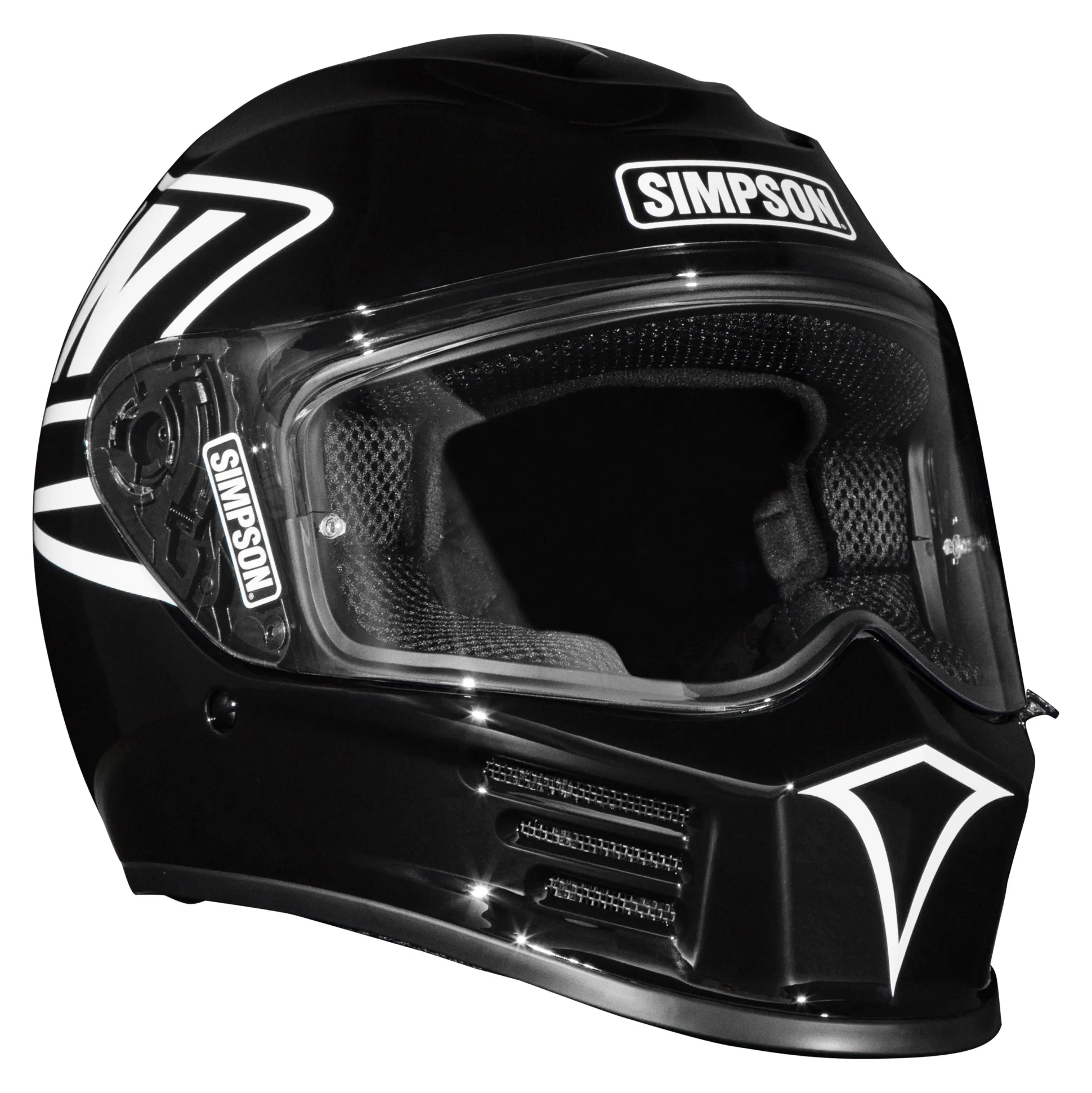 Speed Bandit Helmet - 12 O'clock Black - Medium