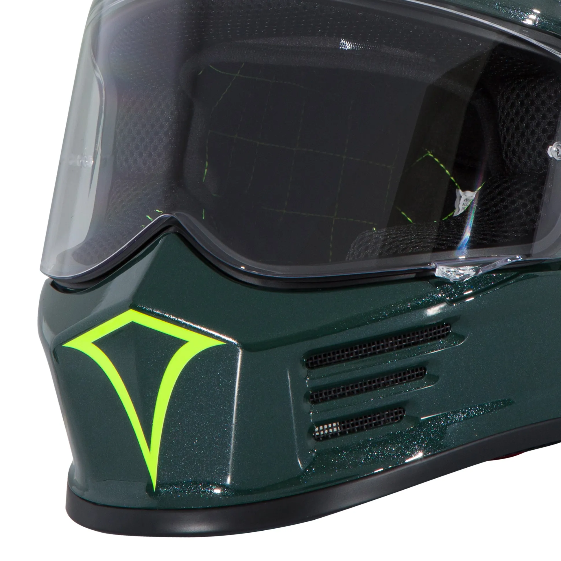 Speed Bandit Helmet - 12 O'clock Green - Large
