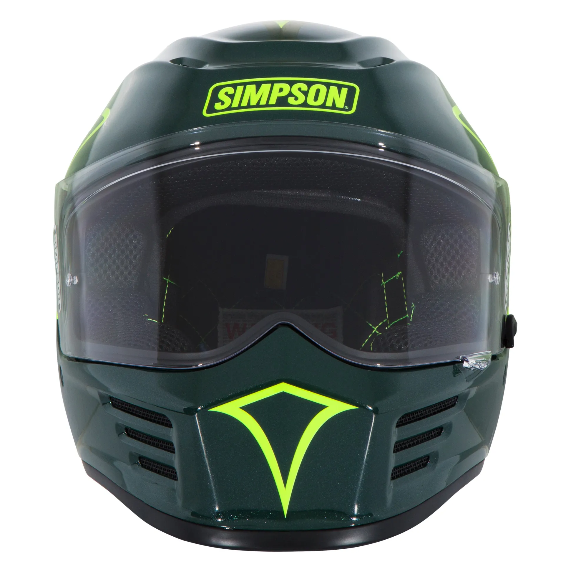 Speed Bandit Helmet - 12 O'clock Green - Medium